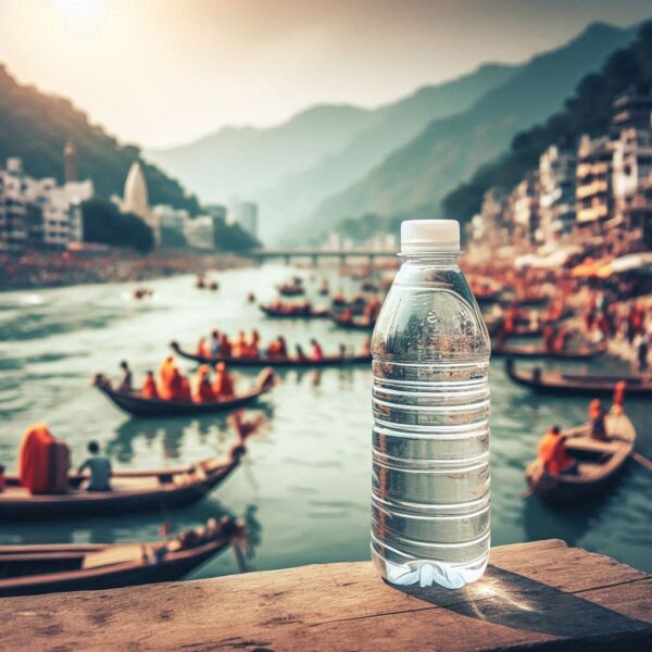 Pure Gangajal from Haridwar - Holy Water from Ganga River for Hindu Rituals