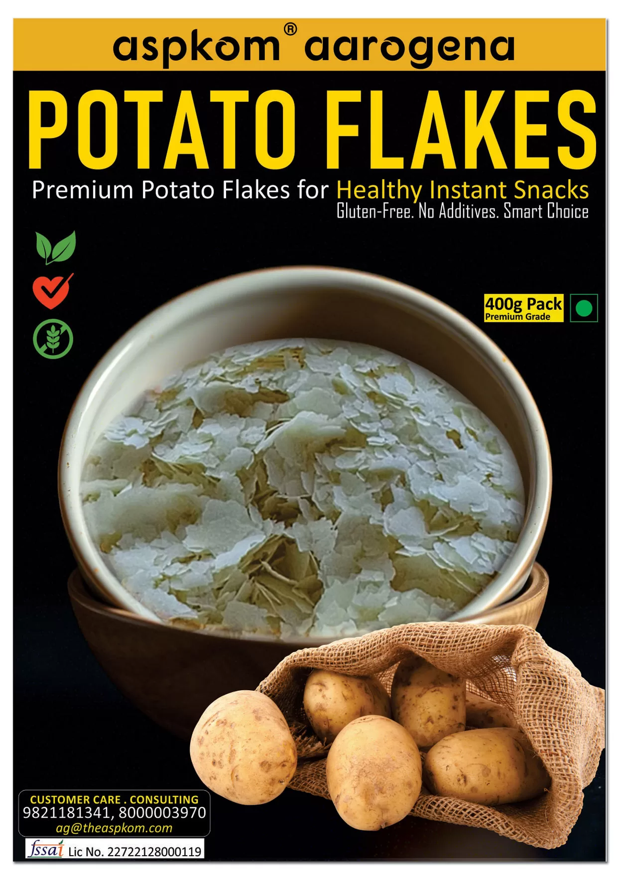 400g Premium Potato Flakes